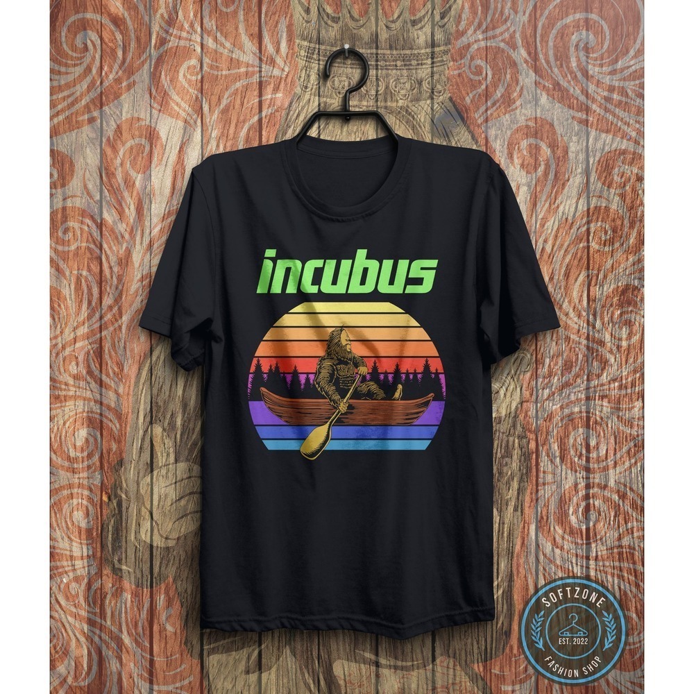 Incubus Tour Indie Rock Retro Fan Graphic Tee T-Shirt